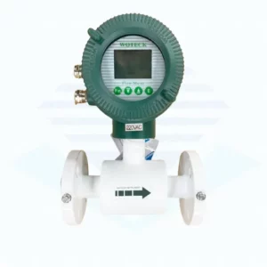 Đồng hồ đo nước điện tử Woteck DN25 mặt trước