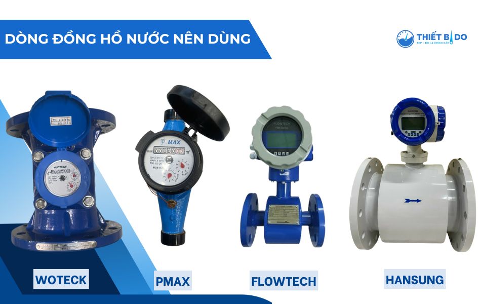 các loại đồng hồ nước nên dùng