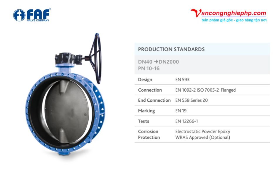 van bướm đồng tâm faf 3800u
