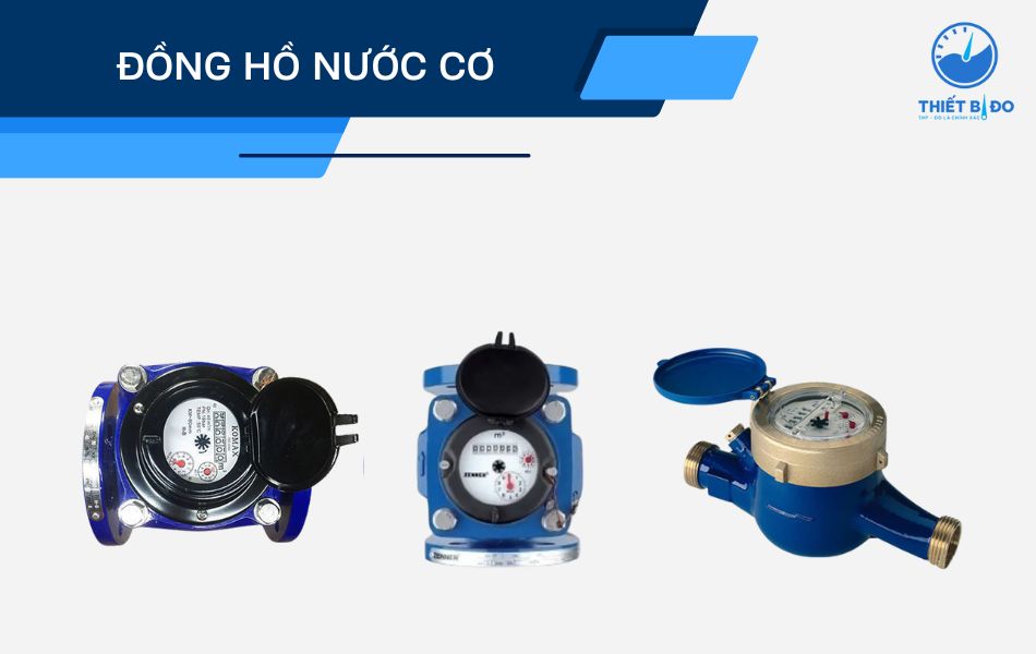 đồng hồ nước dạng cơ