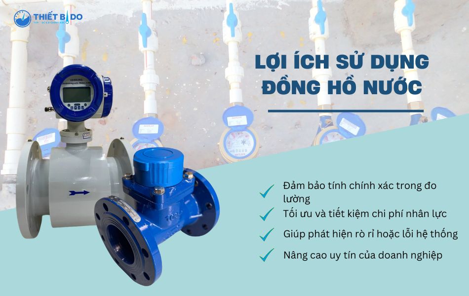 lợi ích sử dụng đồng hồ nước
