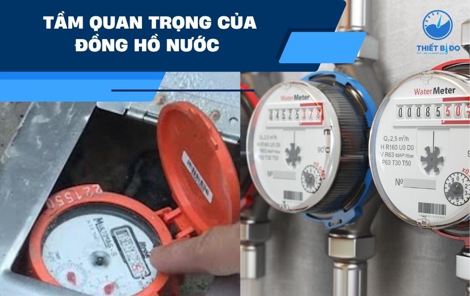 tầm quan trọng của đồng hồ nước