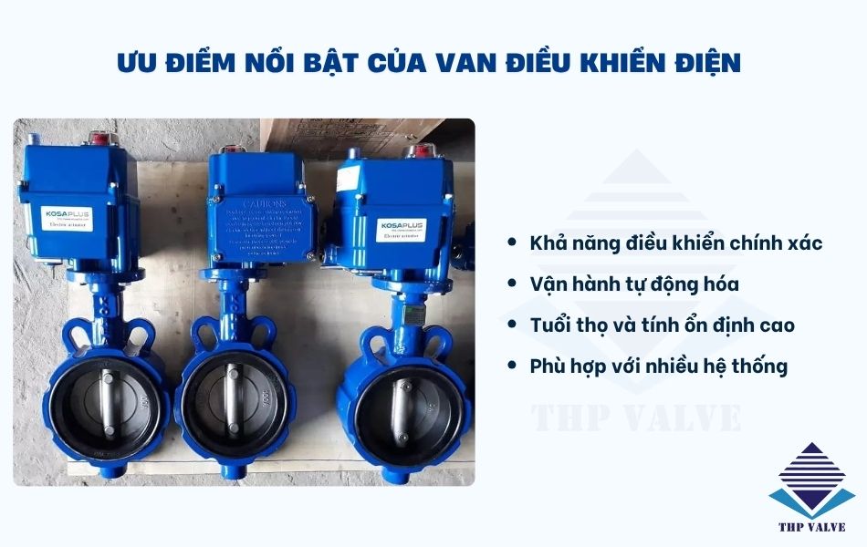 ưu điểm van điều khiển điện