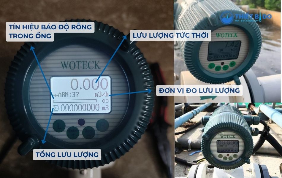 cách đọc đồng hồ nước điện tử