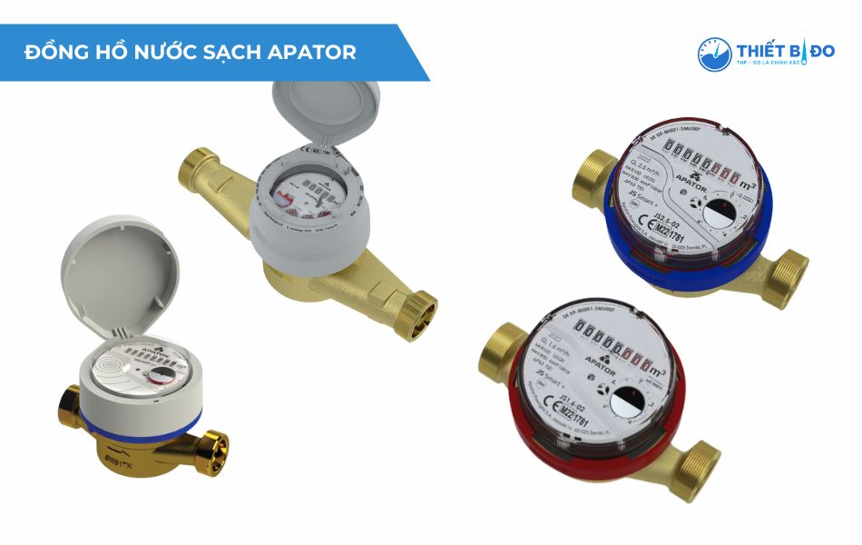 Đồng hồ đo nước sạch Apator - Ba Lan