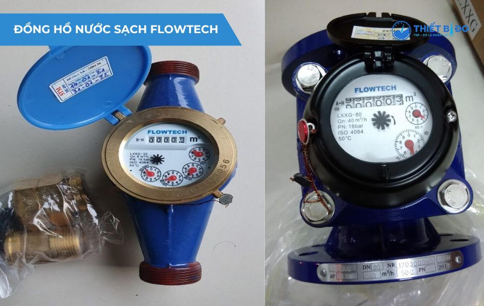 Đồng hồ đo nước sạch Flowtech - Malaysia