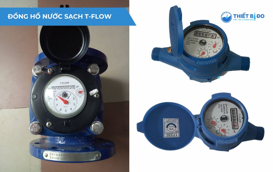 Đồng hồ đo nước sạch T-Flow - Malaysia