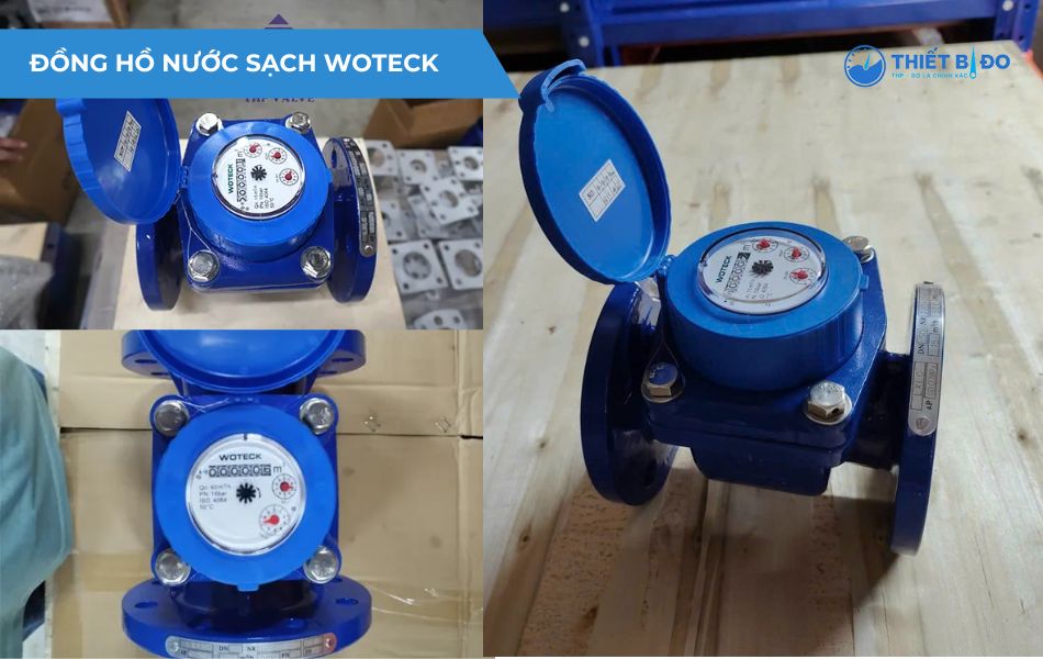 Đồng hồ đo nước sạch Woteck - Đài Loan