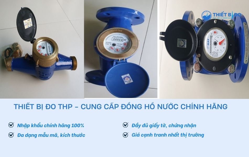 Gợi ý địa chỉ mua đồng hồ nước sạch uy tín, giá tốt
