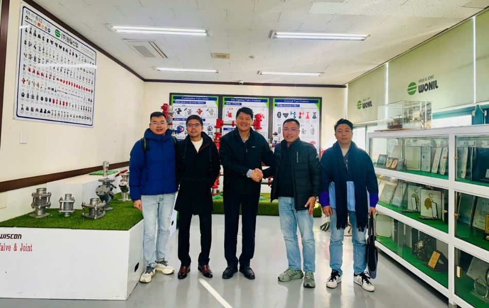 Đại diện Tuấn Hưng Phát thăm nhà máy Wonil Hàn Quốc
