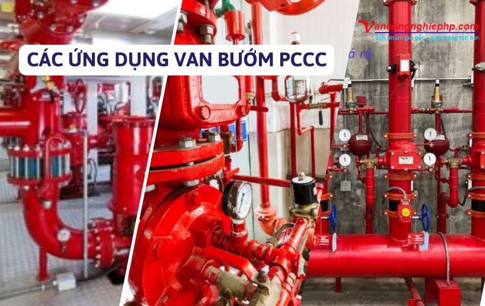 Các ứng dụng của van bướm chữa cháy trong hệ thống PCCC