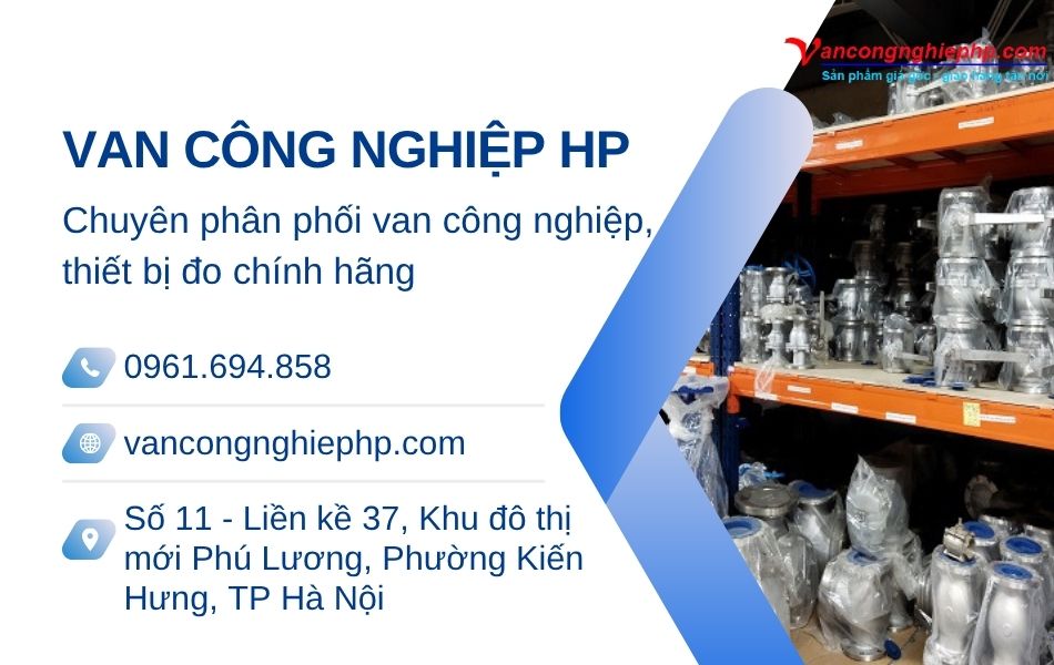 Mua van bướm DN65 chính hãng, đa dạng thương hiệu tại Van công nghiệp HP