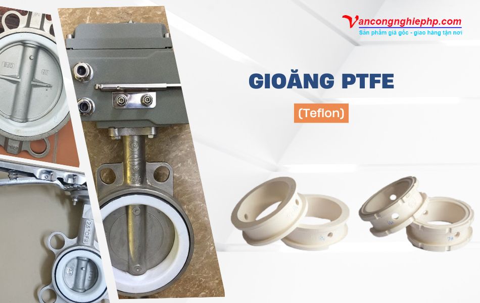 Gioăng van bướm chất liệu PTFE