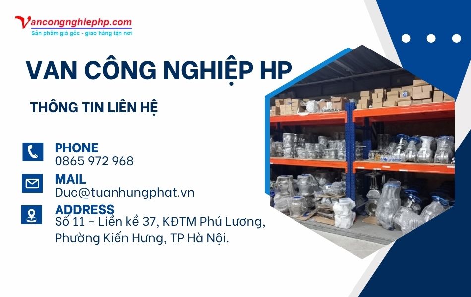 Van công nghiệp HP - Địa chỉ cung cấp van cổng DN80 chính hãng