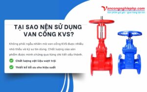 ưu điểm van cổng kvs