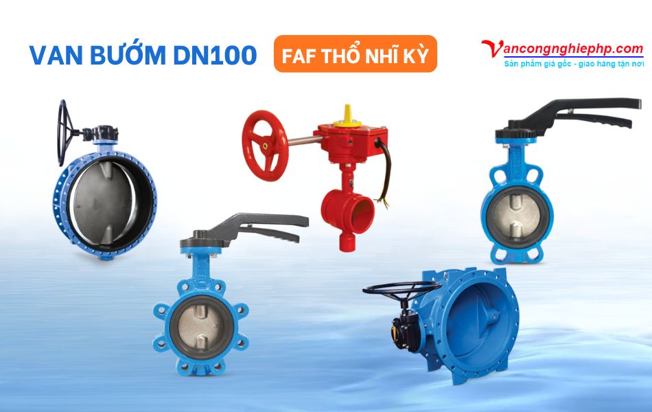 Van bướm DN100 FAF