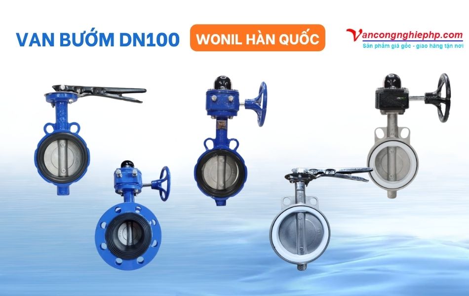 Van bướm DN100 Wonil