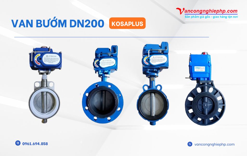 van bướm dn200 kosaplus
