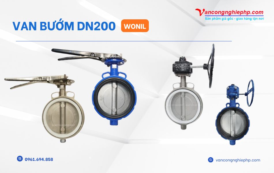 van bướm dn200 wonil