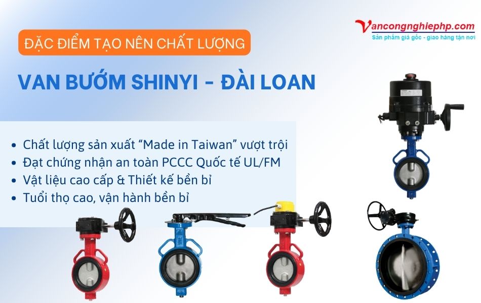 van bướm shinyi có tốt không