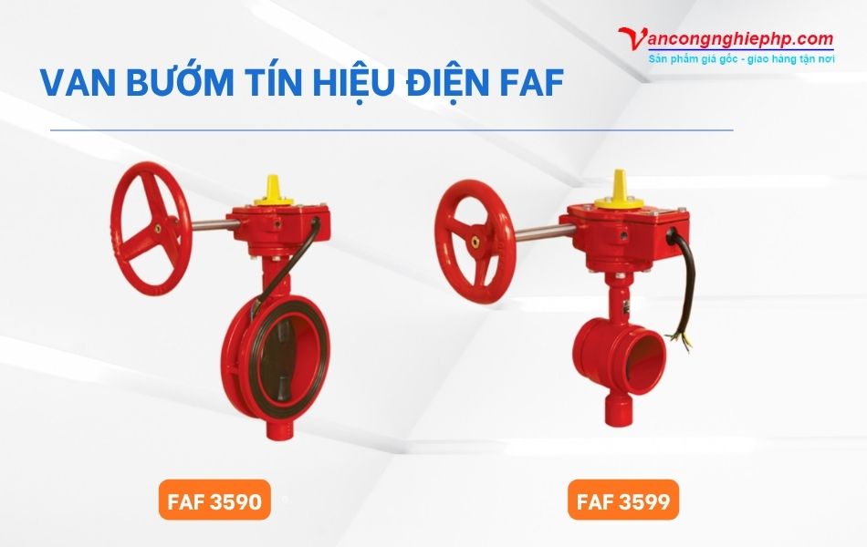 Van bướm tín hiệu điện FAF model 3590 và 3599