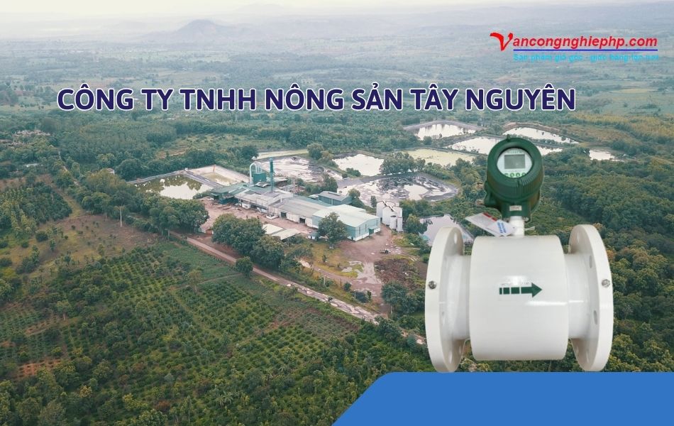 Cung cấp đồng hồ lưu lượng điện từ Woteck cho Công ty TNHH Nông Sản Tây Nguyên