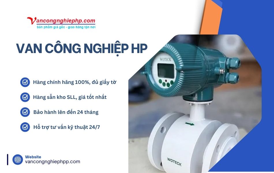địa chỉ cung cấp đồng hồ lưu lượng điện từ woteck