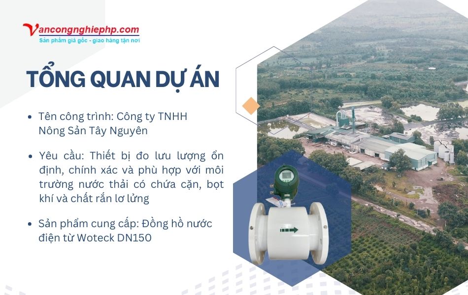 Khái quát dự án Công ty TNHH Nông Sản Tây Nguyên