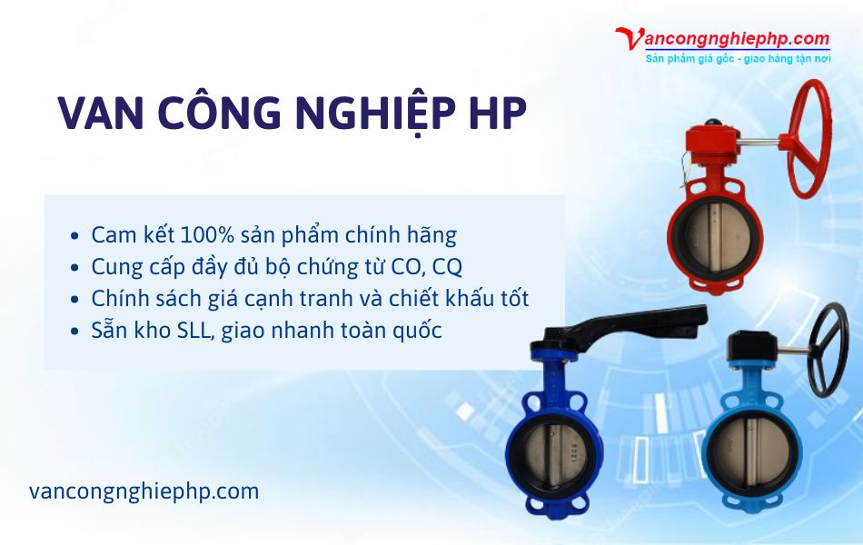 Địa chỉ cung cấp van bướm ARV chính hãng, uy tín