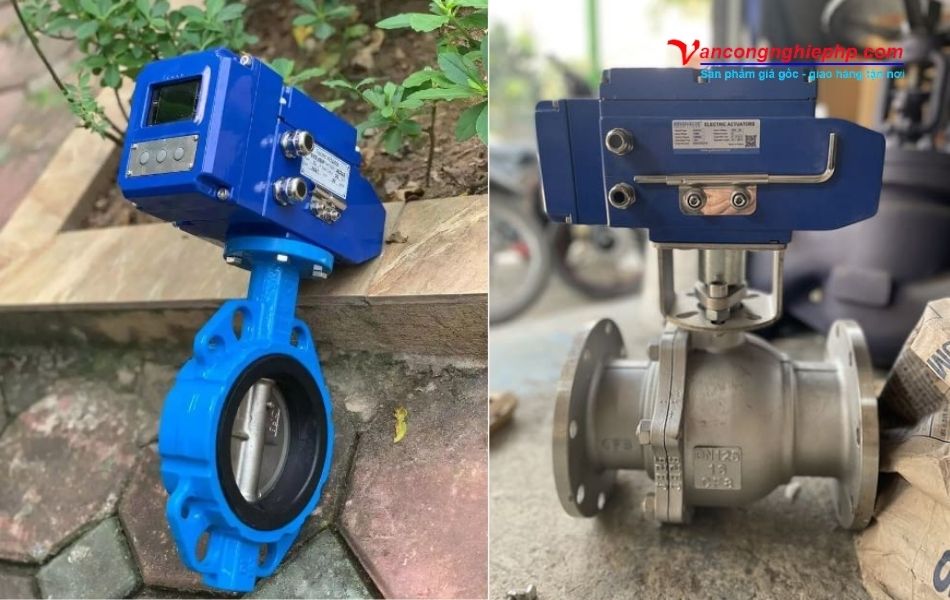 So sánh van bướm và van bi về thiết kế, trọng lượng