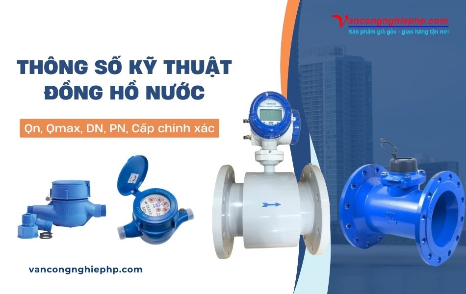thông số kỹ thuật đồng hồ nước