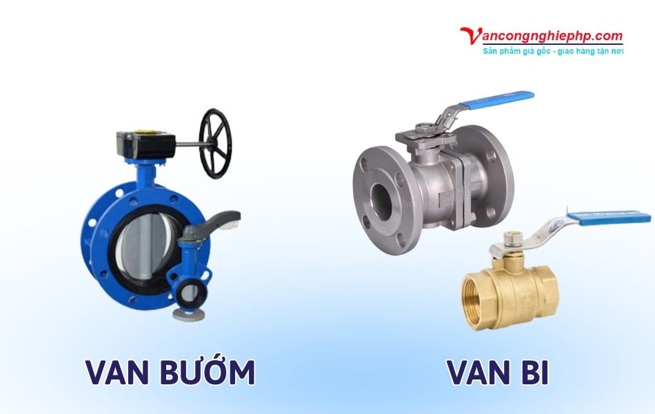 Giới thiệu về van bướm và van bi