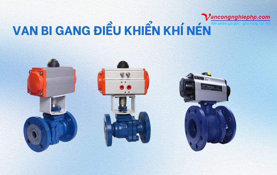 van bi gang điều khiển khí nén