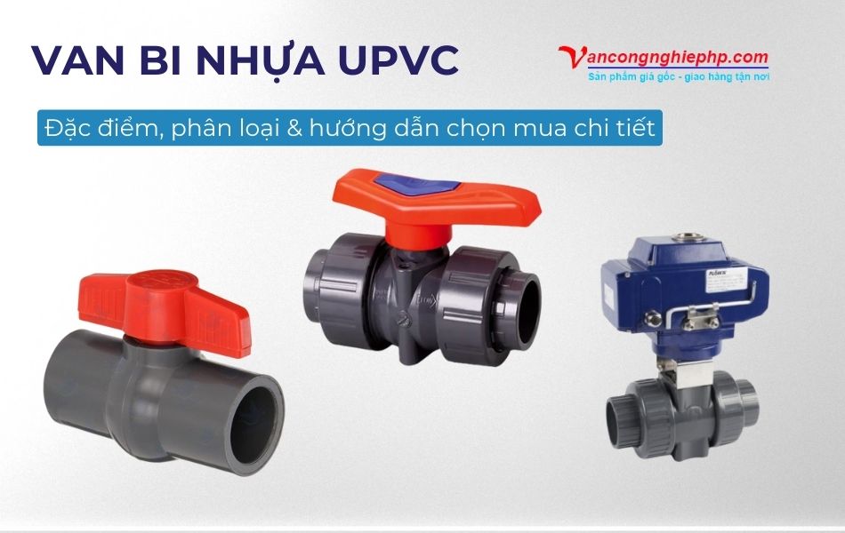 van bi nhựa upvc