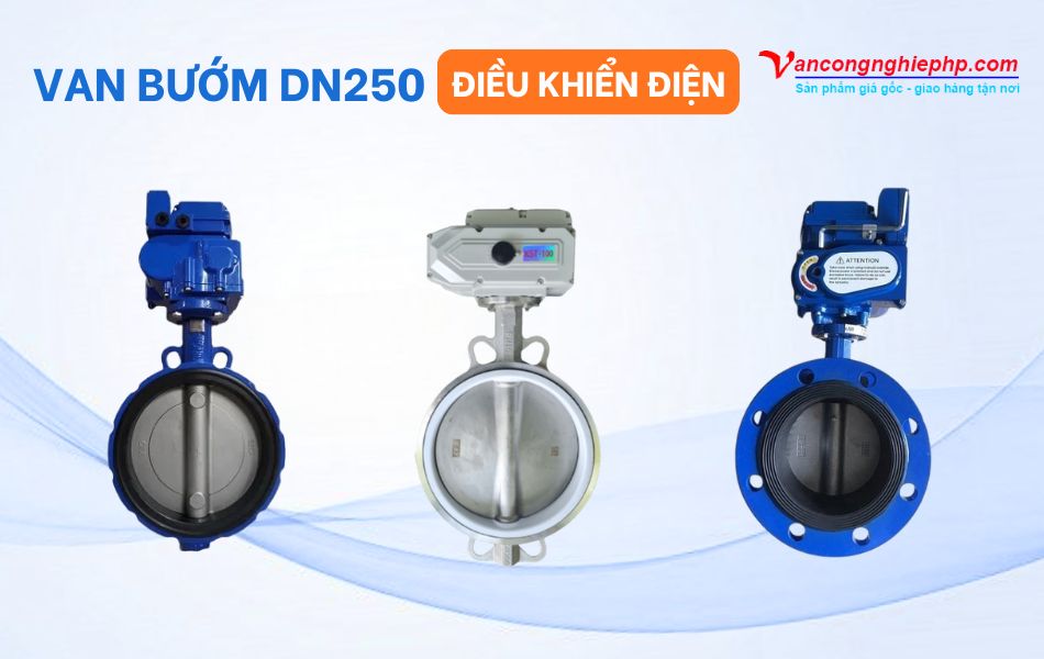 Van bướm điều khiển điện DN250