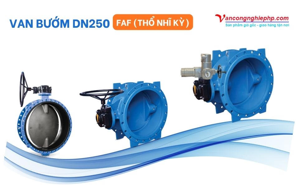 Van bướm DN250 FAF (Thổ Nhĩ Kỳ)