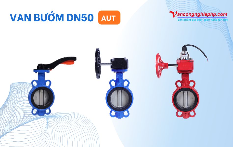 Van bướm DN50 AUT