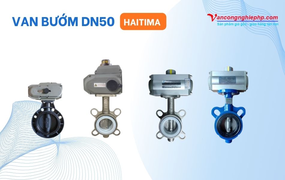Van bướm DN50 Haitima