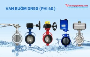 van bướm dn50 phi 60