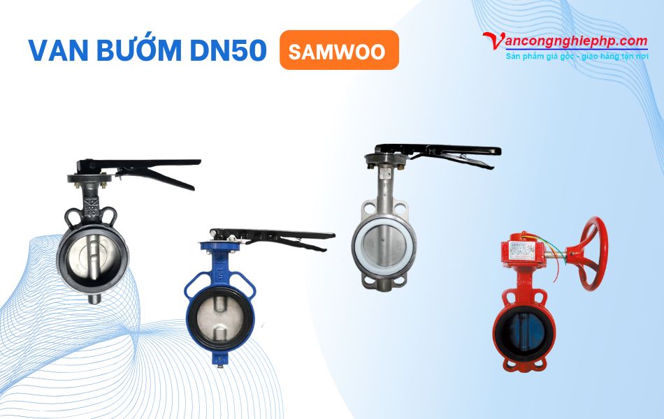 Van bướm DN50 Samwoo