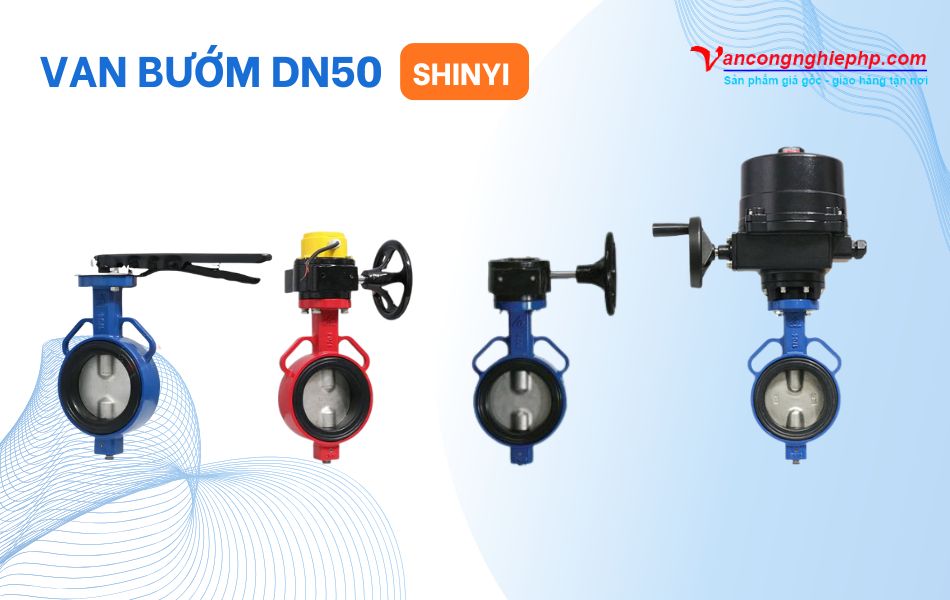Van bướm DN50 Shinyi