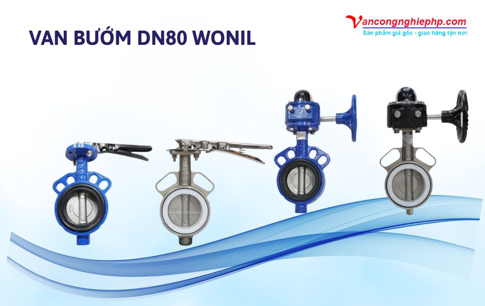 Van bướm DN80 Wonil