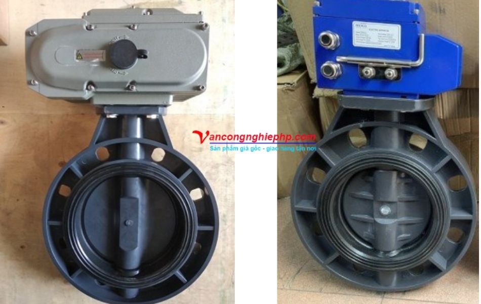 Van bướm nhựa điều khiển điện