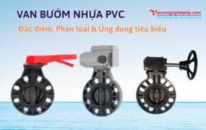 van bướm nhựa pvc