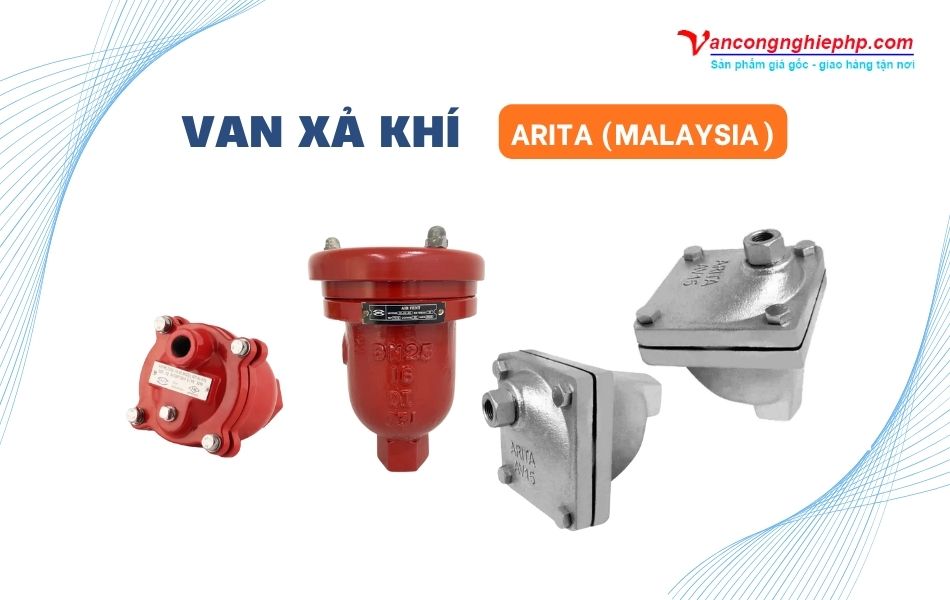 Các model van xả khí thương hiệu Arita