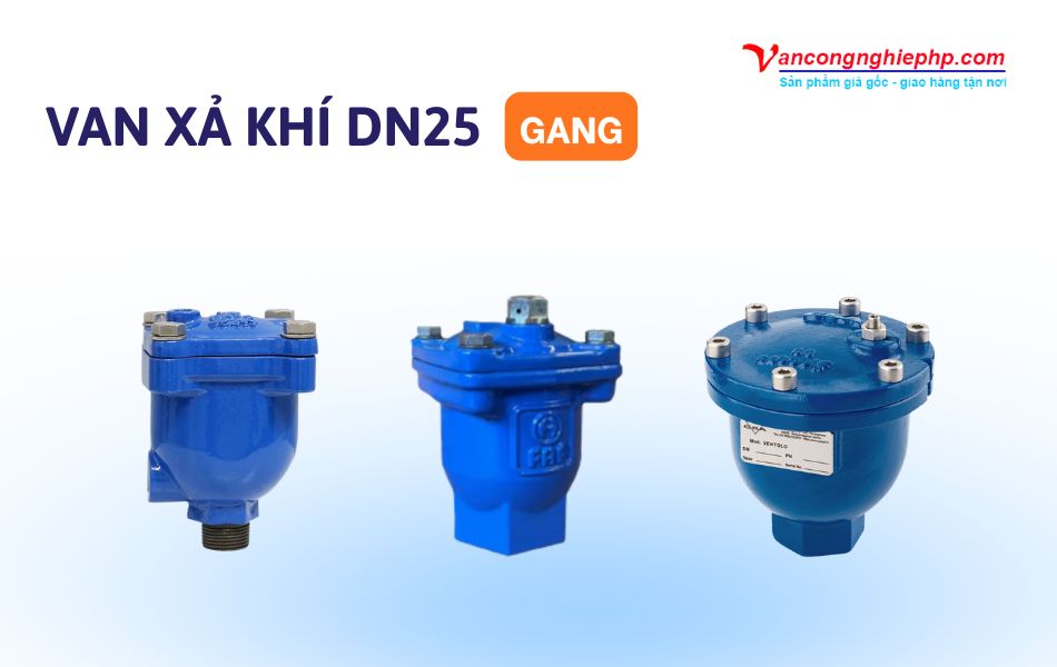 van xả khí gang dn25
