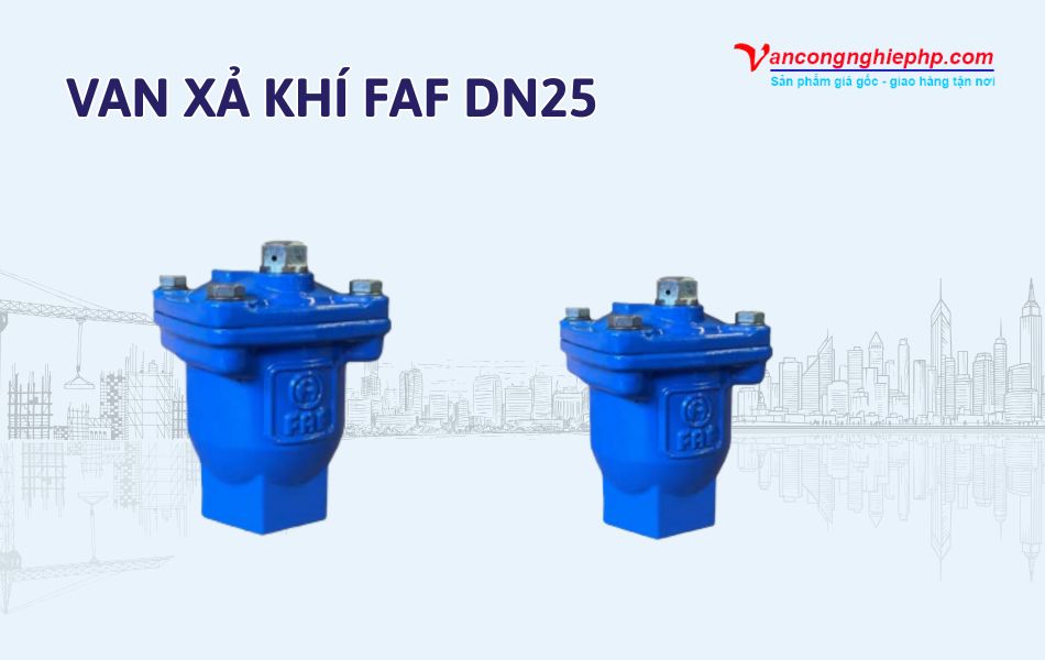 Van xả khí DN25 thương hiệu FAF
