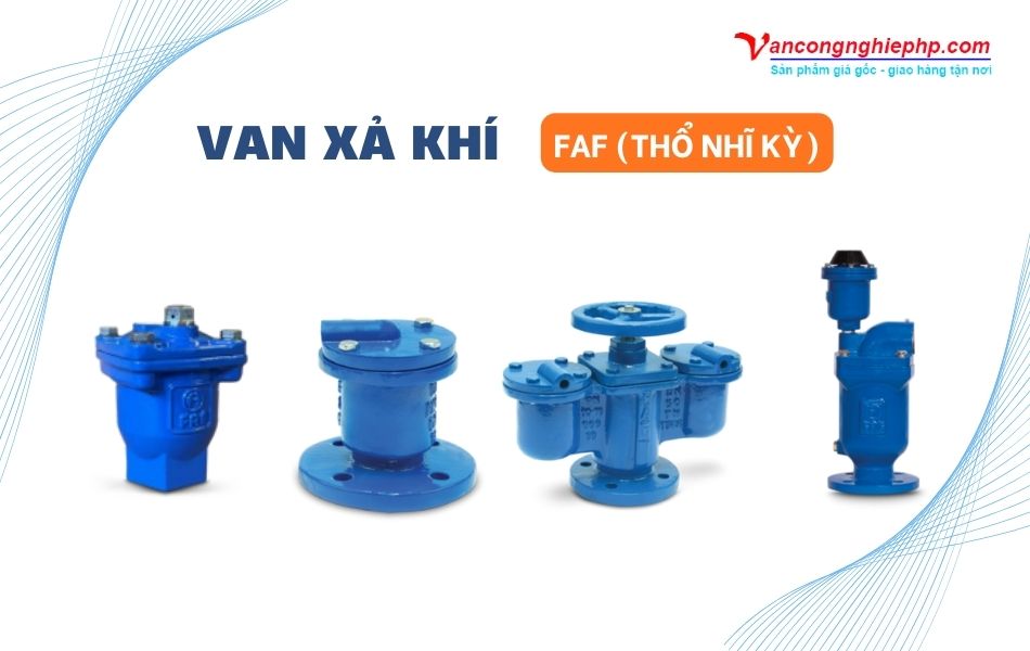 Các model van xả khí thương hiệu FAF