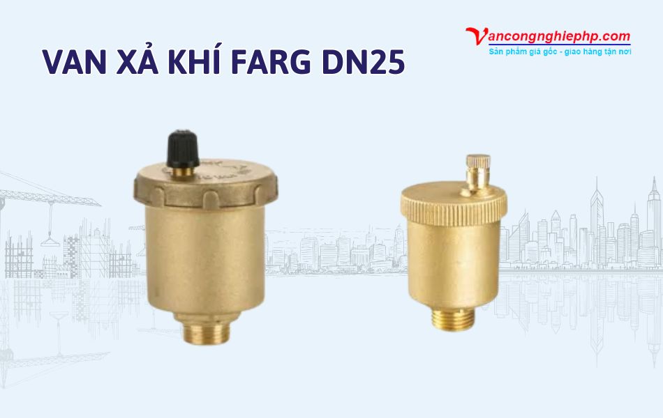 Van xả khí DN25 thương hiệu Farg