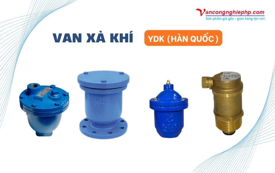 Các model van xả khí thương hiệu YDK